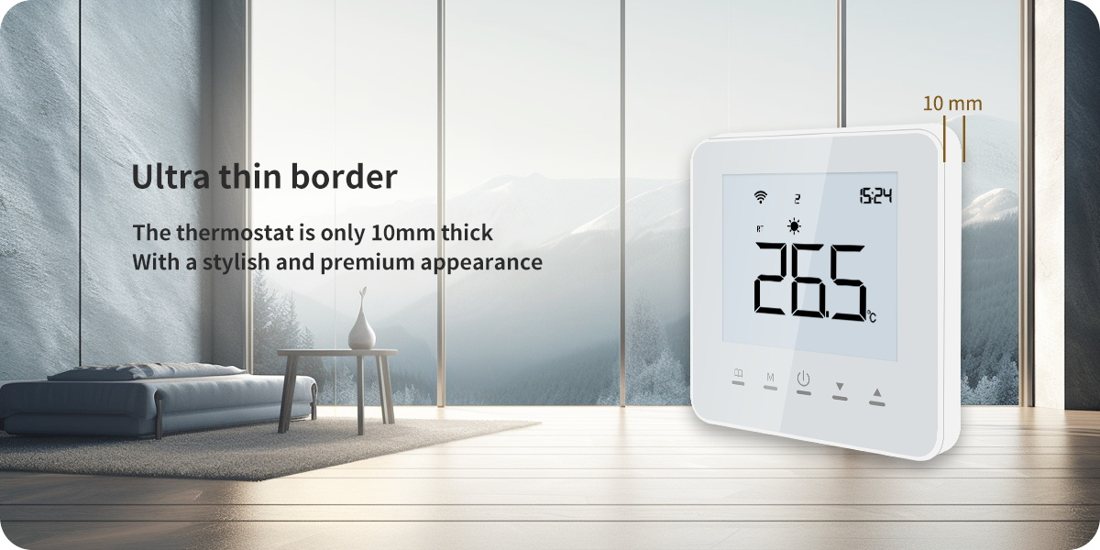 AE-5501D Floor Heating Smart Thermostat smart thermostat product view 4