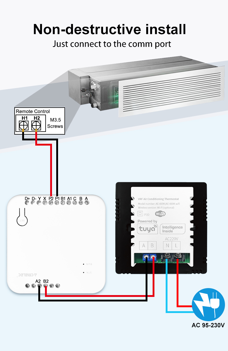 China Brand VRF VRF wiring diagram 2